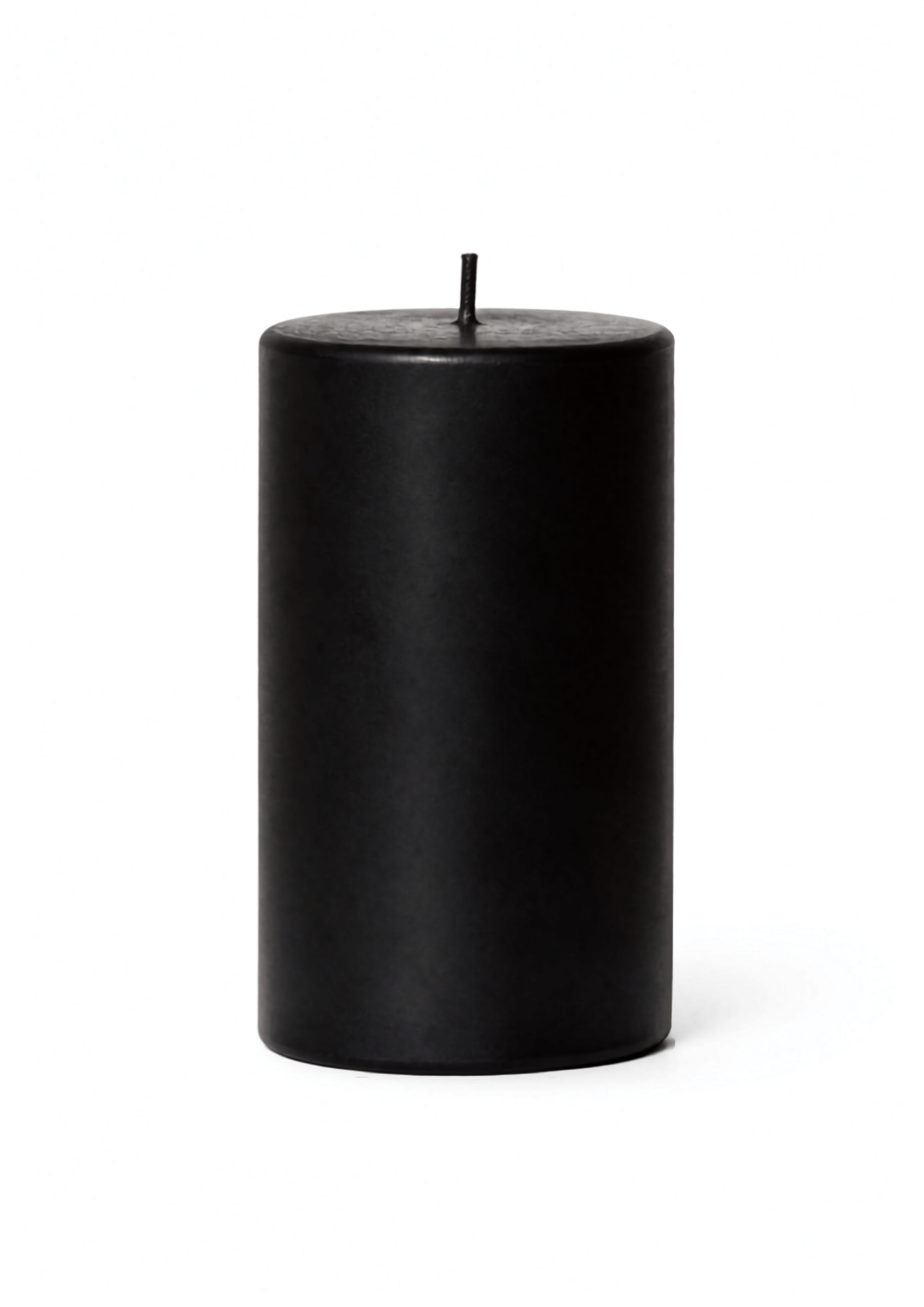 Vela Clásica de Parafina Color Negra